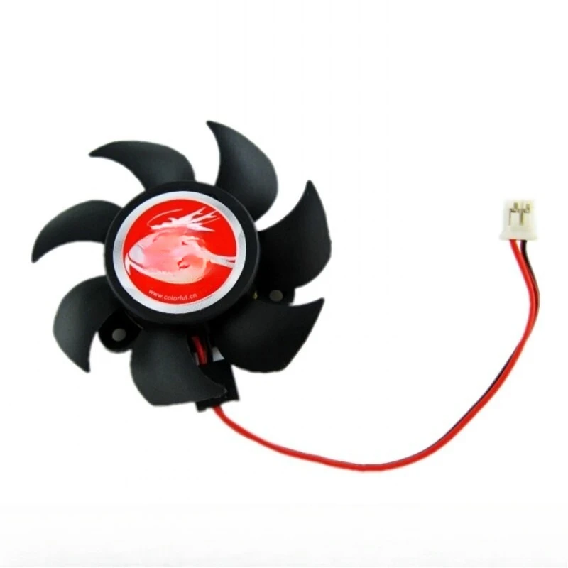 ....For GT730 4HDMI HD5450 diameter 4.6CM hole spacing 2.6CM graphics card silent fan new....
