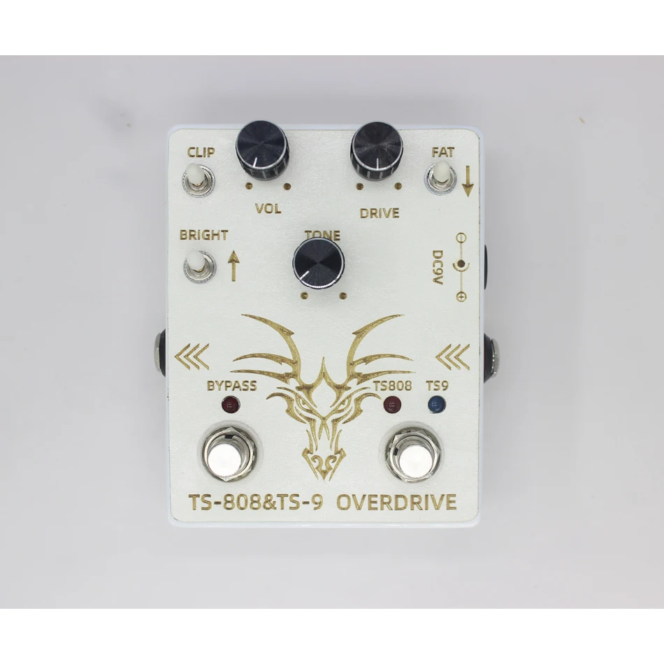 DIY Manual Electric Guitar Effector TS808 TS9 Overload Overdrive Single Effector Circuit Board