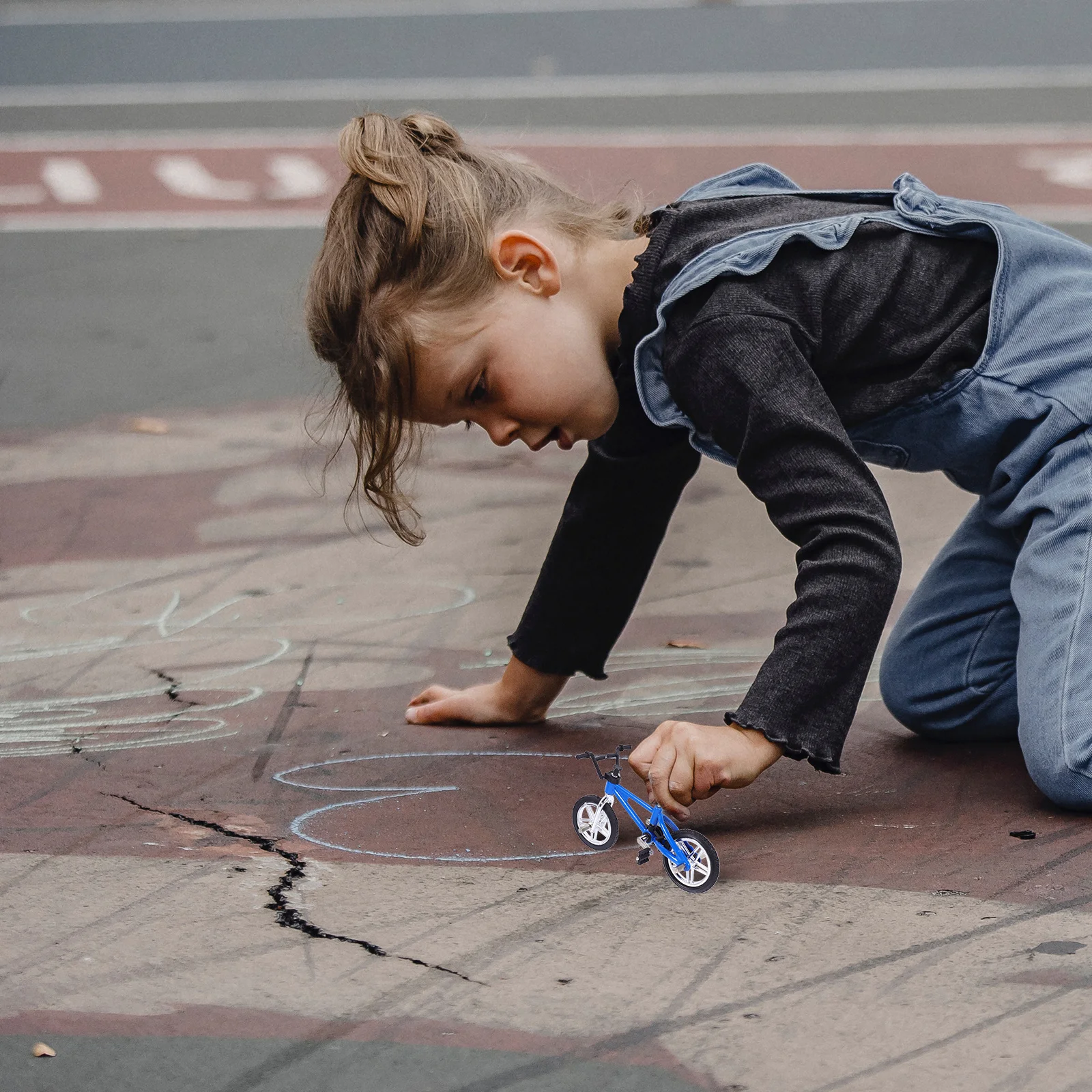 مجموعة واحدة من دراجات الأصابع المقاومة للاهتراء، دراجة جبلية صغيرة محاكاة للأطفال، هدية عيد ميلاد، لعبة دراجات الأصابع #5