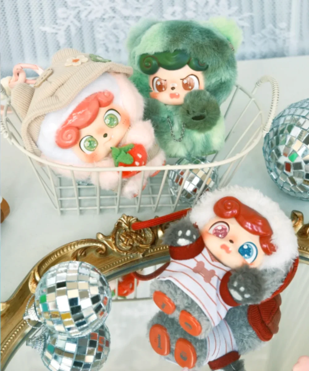 

Genuine Q.Kid Today I Went Out To Play Series Blind Box Plush Pendant Bag Decoration Lovely Gift Mystery Box Model Decor Toy