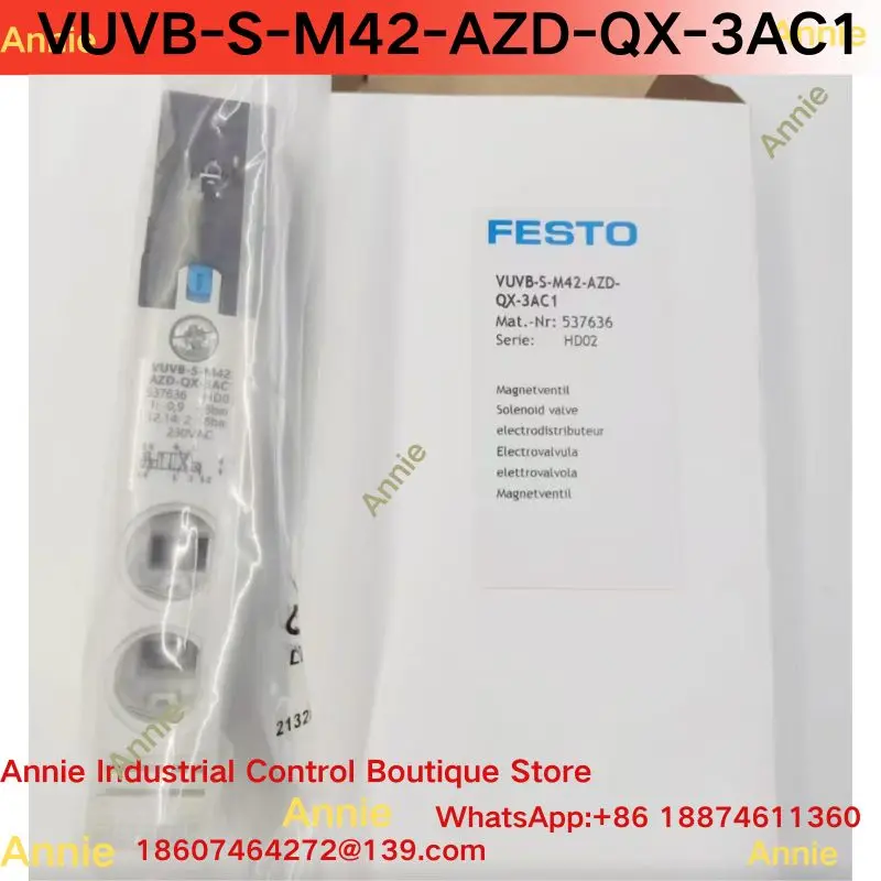 brand-new   Solenoid valve VUVB-S-M42-AZD-QX-3AC1