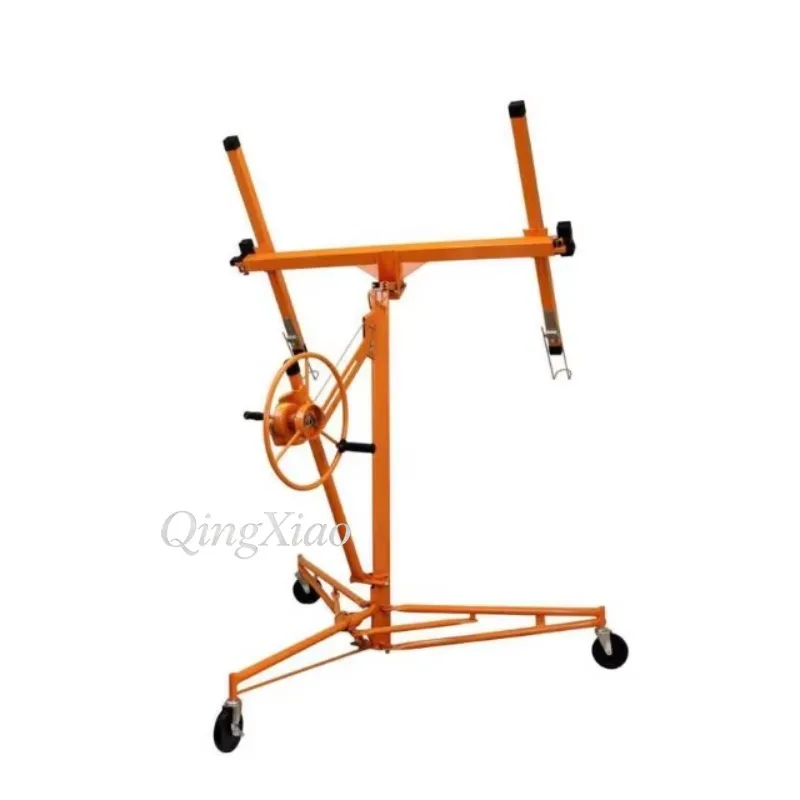 Telescopic Arm Panel Hoist Featuring Full 360 Degree Adjustment Function Reliable Lockable Transport Wheels For Building Board