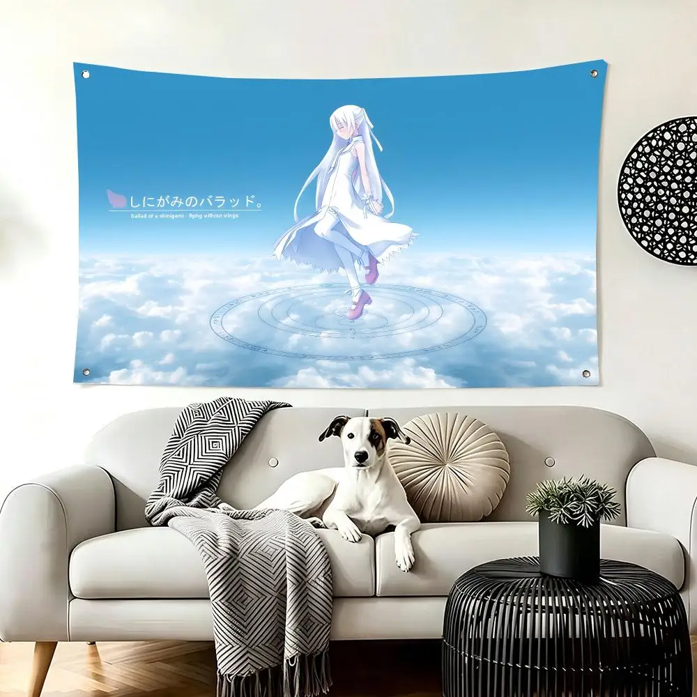 Fantasy Anime B-Ballad of a Shinigami Flags  For Living Room Home Dorm Decor Wall Outdoor Camping Party Banner Gifts