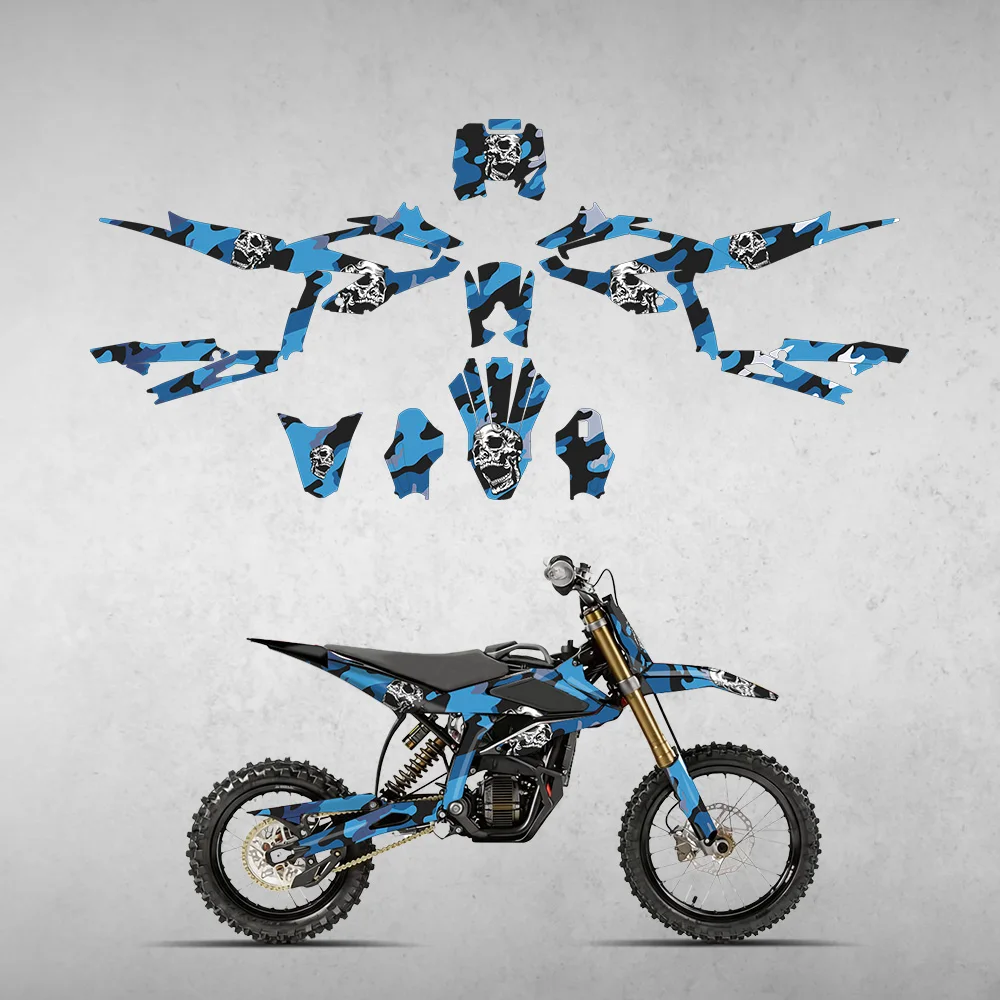Fit for SURRON Hyper BEE Racing Sticker Motorcycle Graphic Background Protection Decals Customize Name Number