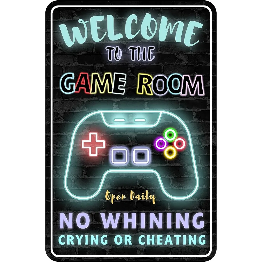Gaming Room Metal S…