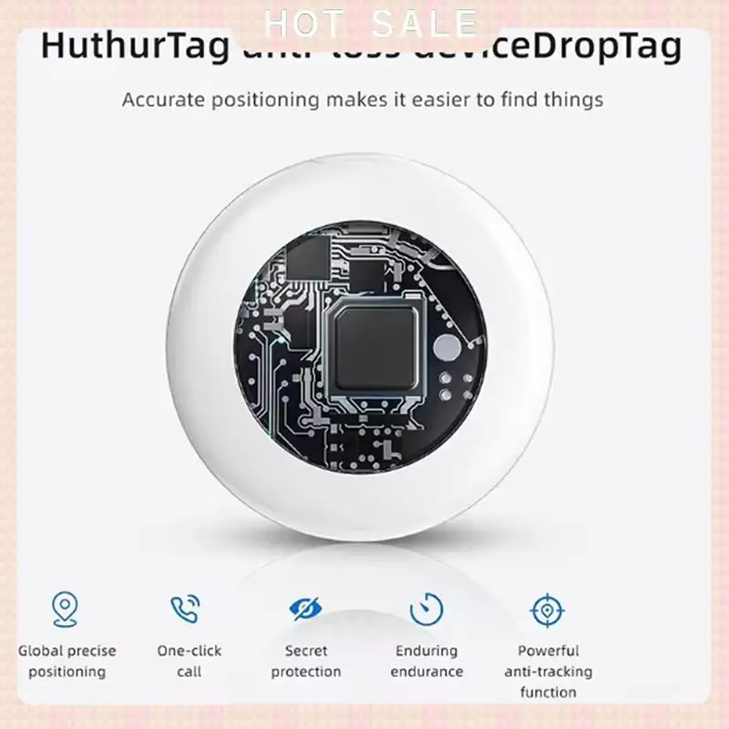 24-Hour Delivery Smart Finder Tracker TX02 Mini GPS Key Tag IPX5 Waterproof Anti-Lost Device Realtime Locator Work