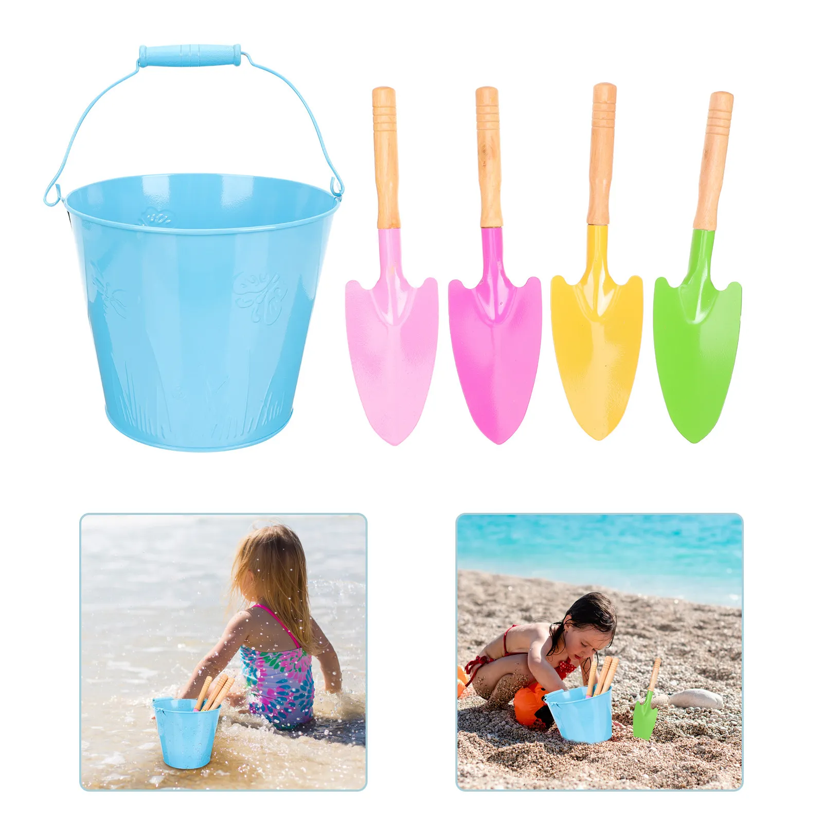 1-set-di-secchielli-e-pale-da-spiaggia-portatili-creativi-divertenti-dai-colori-vivaci-leggeri-per-bambini-resistenti-all'usura-interattivi