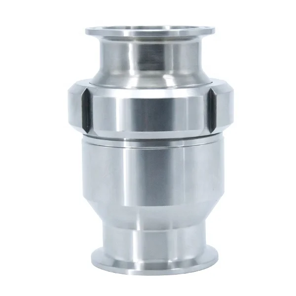 

1.5Inch 38.1MM High Quality Stainless Steel Sanitary SS304 SS316L Food Grade SMS Ferrule Single Union End Check Valves