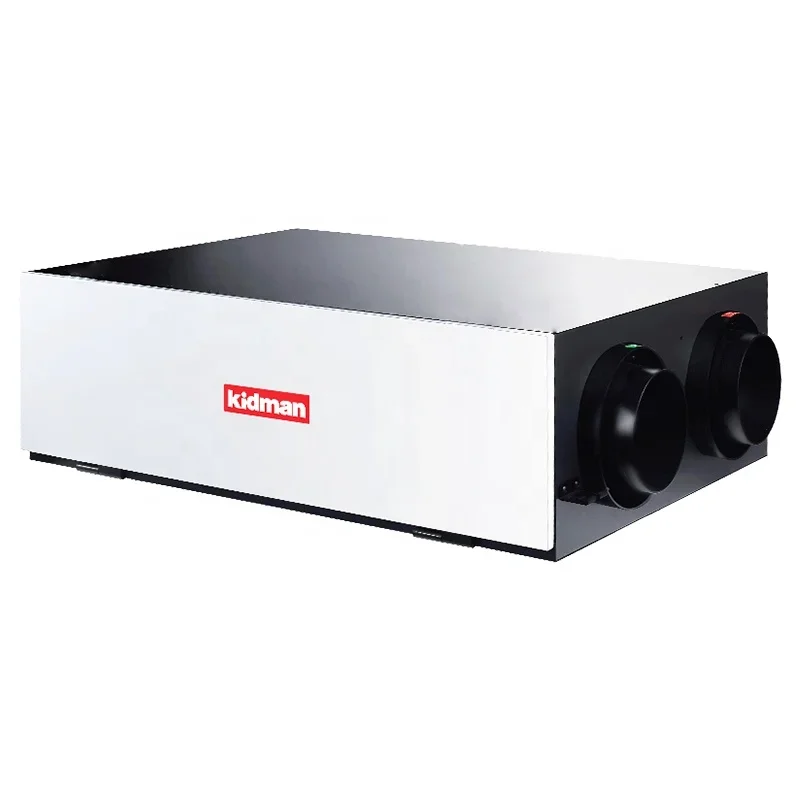 نظام تهوية الهواء النقي كيدمان أودين 350 م 3 / ساعة مروحة تهوية استعادة الطاقة السكنية المنزلية