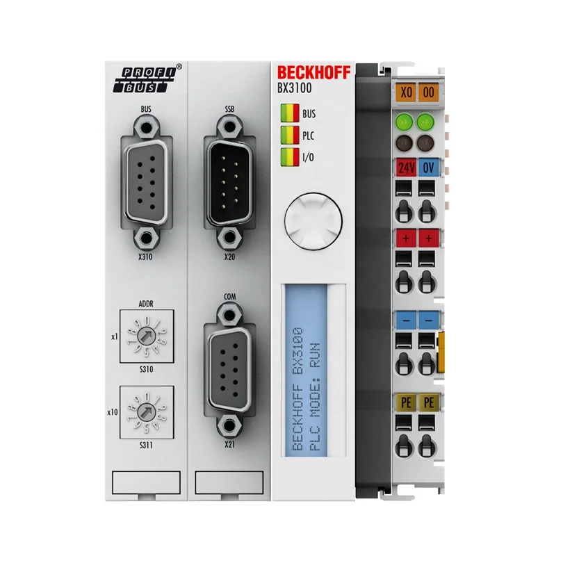 

BK3100 Bus Coupler connects the PROFIBUS system Bus Module BK 3100