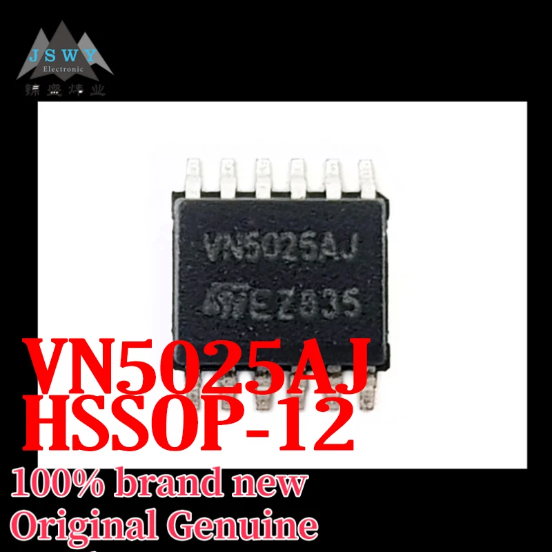 

(3/30 pieces) VN5025AJ VN5025 LSOP-12 driver chip in stock, authentic, free shipping