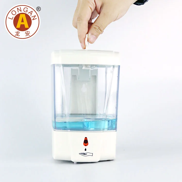 Dispensador de jabón de espuma líquida con Sensor infrarrojo automático, dispensador eléctrico personalizado de fábrica, Gel de Alcohol para desinfectante