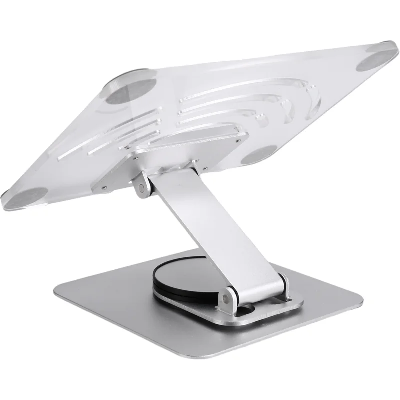 

GW-360° Rotating Tablet Stand Adjustable Portable Acrylic Desktop Stand For Tablets Up To 12.9 Inches A