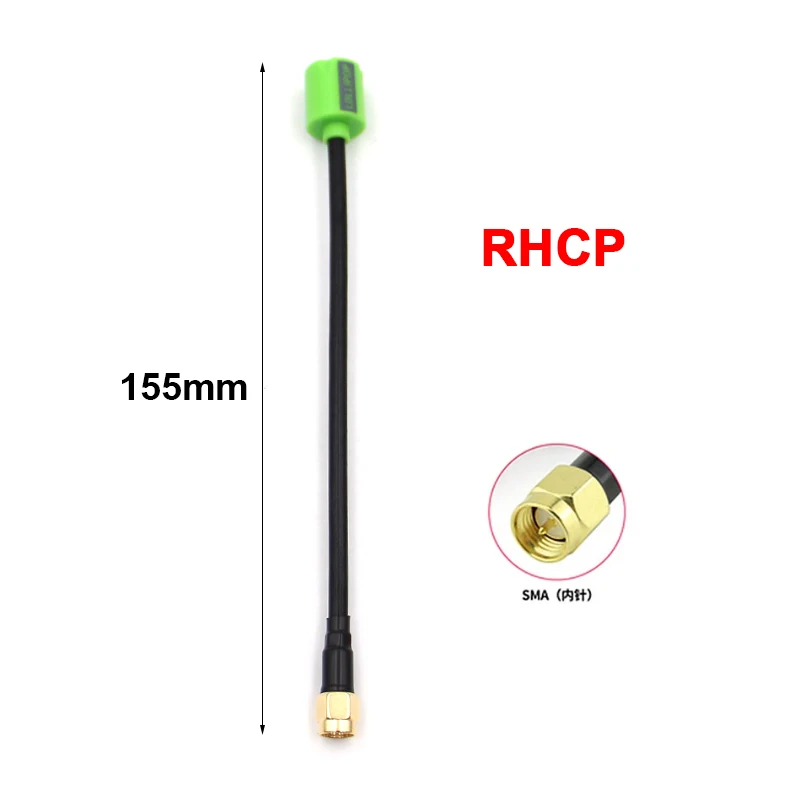 Lollipop 5 RHCP/LHCP 5.8G 2.8dBi MINI FPV Antenne SMA/RP-SMA/MMCX-Straight/MMCX-hoek/UFL voor RC Zender Ontvanger Drones DIY