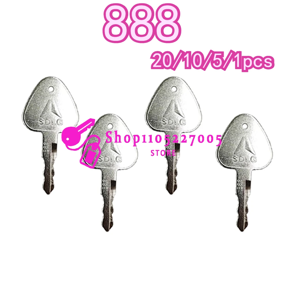 

Новые детали экскаватора строительной грузовика для 20/10/5/1 шт. 888 ключей 60/65/80/85/90/135/210/360 888 ключ запуска экскаватора