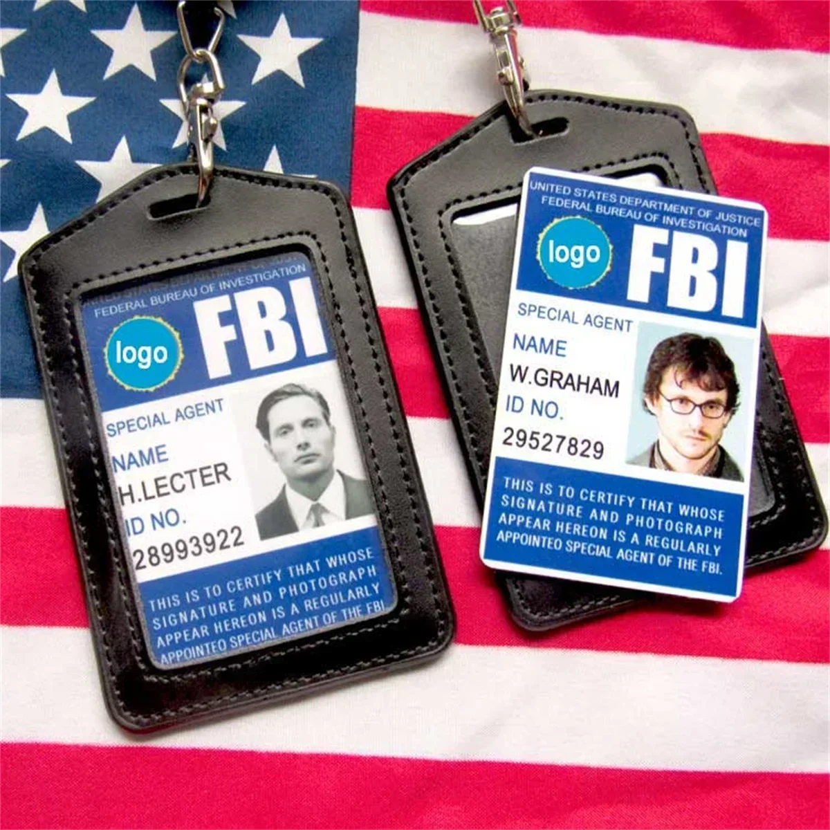 American TV series, anime, and game identity COS prop card pack, customizable