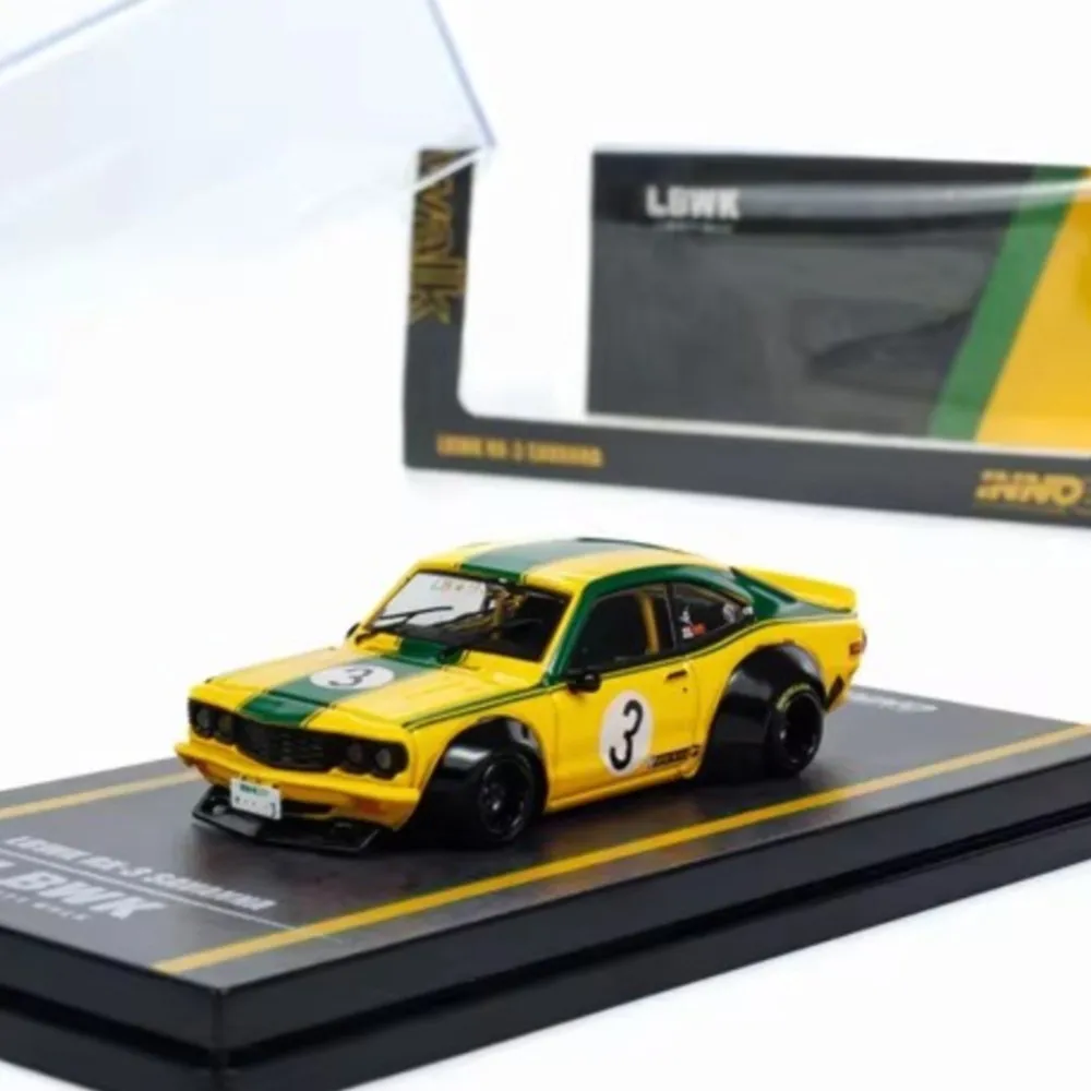 

INNO 1:64 Awesome MAZDA RX3 SAVANNA Souvenir Diecast Model Car