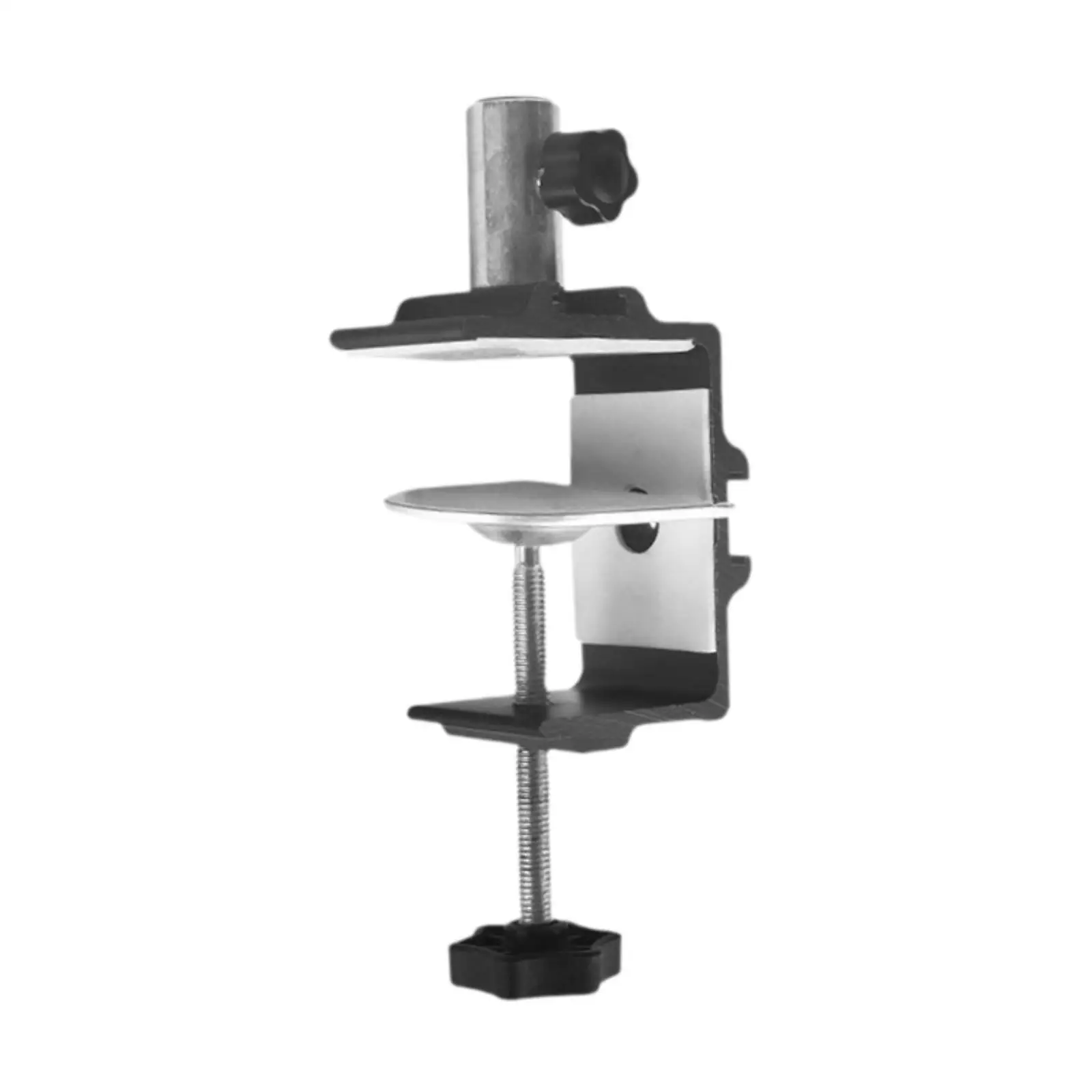 Schreibtischhalterungsklemme aus Metall mit verstellbaren Schrauben, C-Klemme für Mikrofonarm