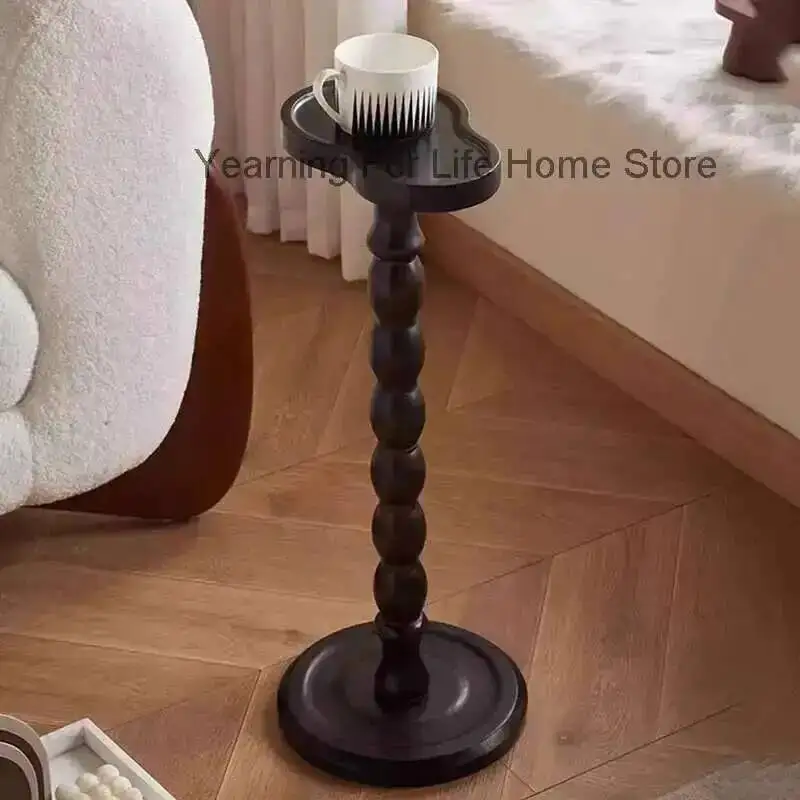 

Living Coffee Table Luxury Nordic Small Wood Room Decoration Side Table Aesthetic Space Saving Mesa Auxiliar Home Furniture