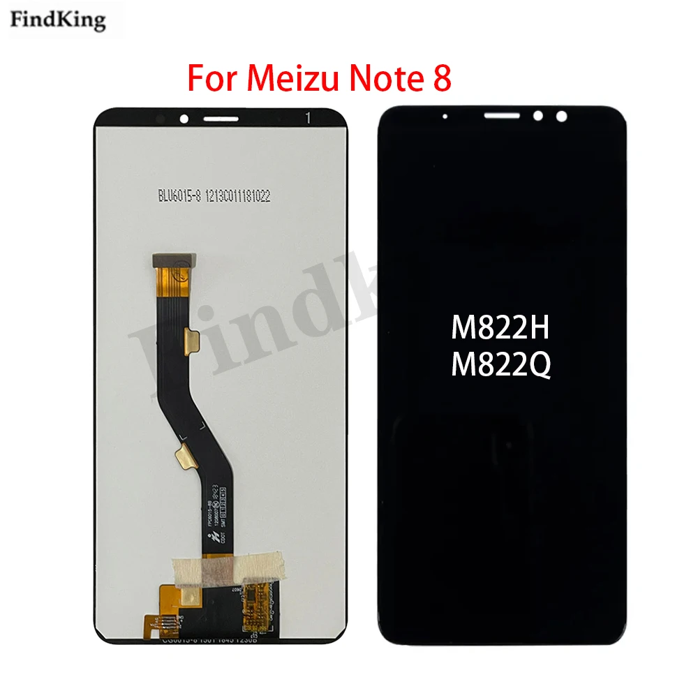 

6.0 inch LCD Display For Meizu Note 8 M822H M822Q LCD Display Touch Screen Digitizer Assembly Replacement