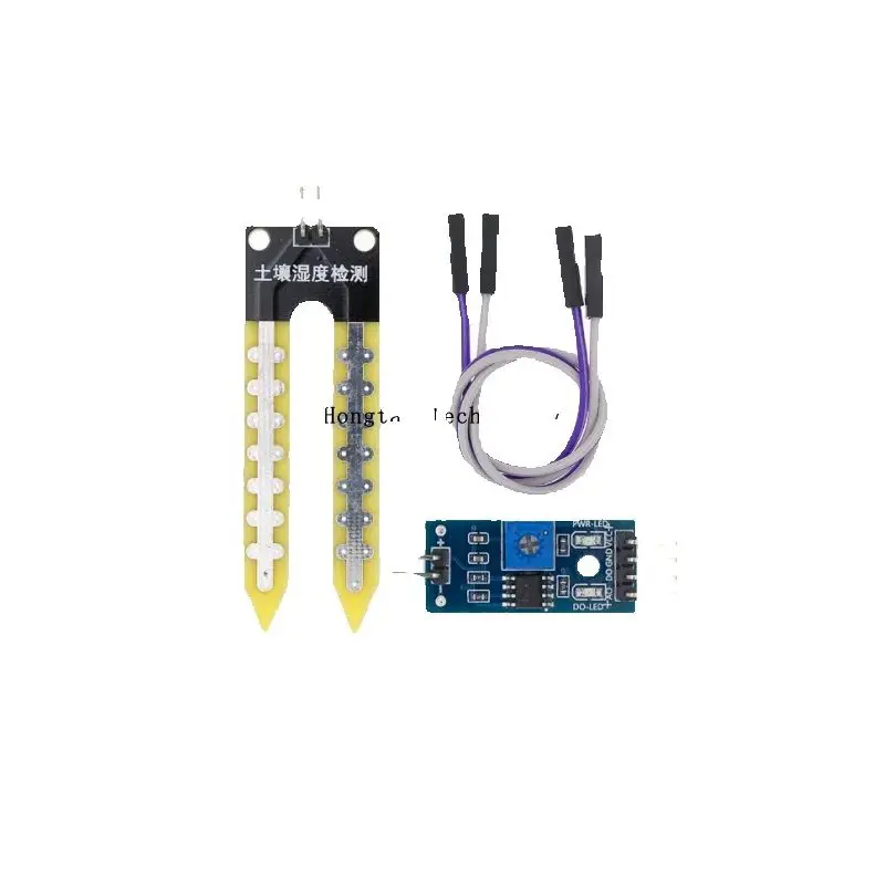 Soil Moisture Meter Detection Module Robot Smart Cart Moisture Sensor Diy Kit