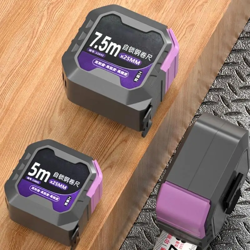 Handheld Locking Tape Measure for Layout, Fitting, and Repair Work J0MC