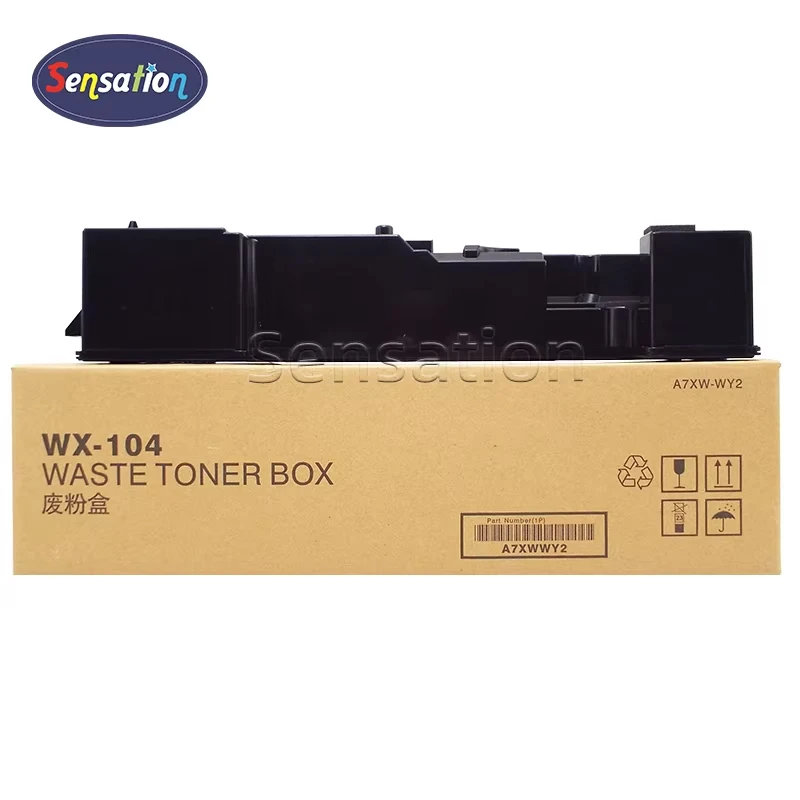 

Совместимый контейнер для отработанного тонера WX-104 для копировального аппарата Konica Minolta Bizhub 227 287 367 7528 7536 7522