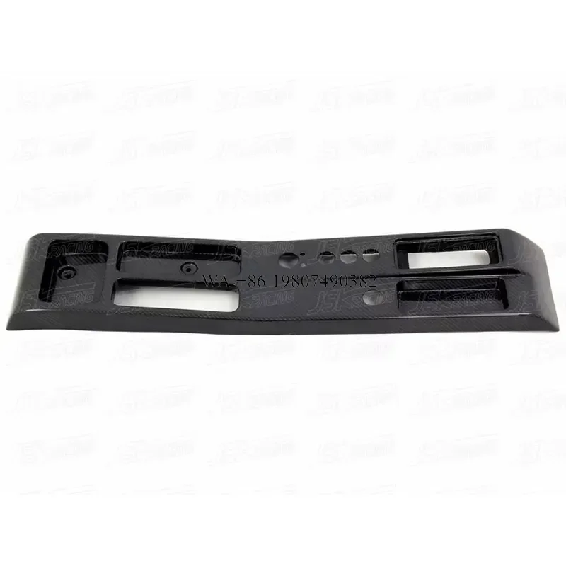 Wmwmnu Carbon Fiber Center Console Cover Trim for 2005-2009 F430 Interior Decoration Accessories Dashboard Panel