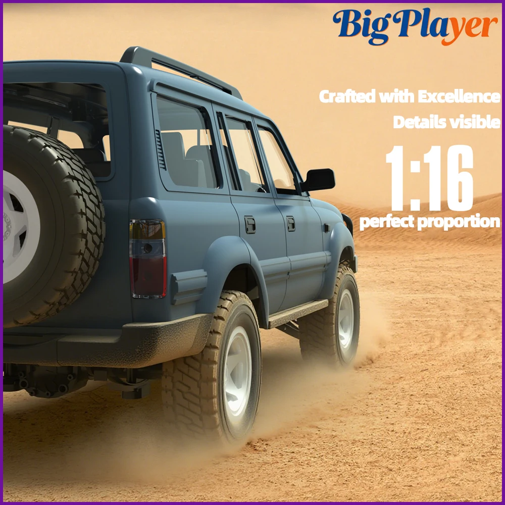 شاحنة WPL D54 1/16 رباعية الدف - مراجعة Rc Hobby Grade Cars وسعره