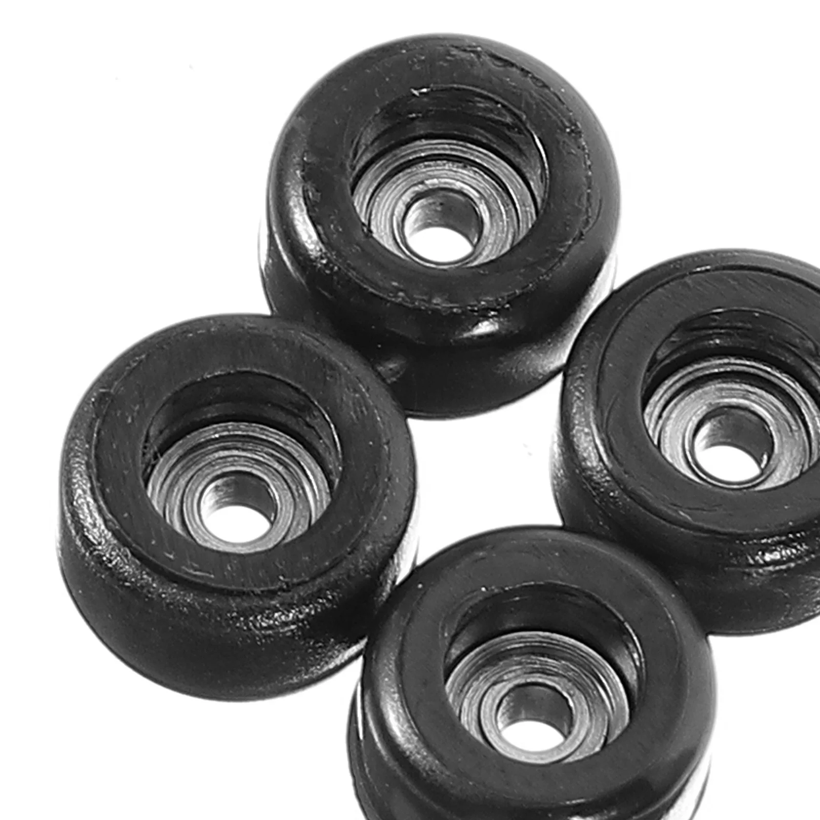 

4Pcs Finger Skate Roller Stainless Steel Smooth Portable Fingertip Sports Game for Kids Adults Stress Relief Educational