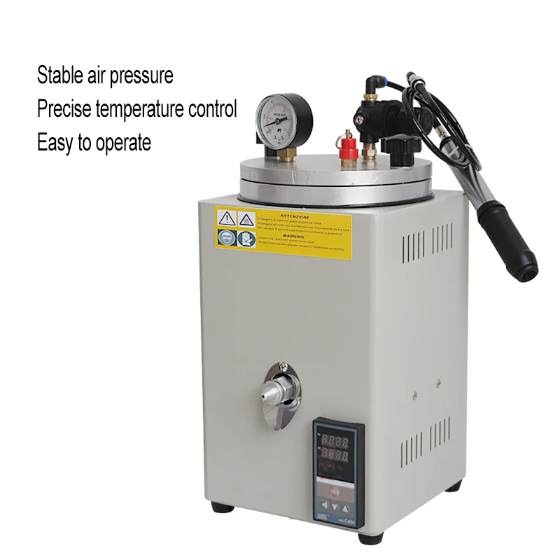 

Pumping Wax Injection Machine Stable Air Pressure Precise Temperature Control Easy to Operate Digital Control Wax Injector
