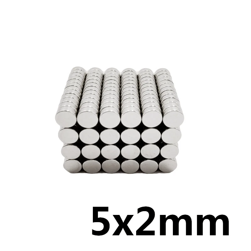 20 pz 5x2 Mm magnete Super forte neodimio N52 magneti al neodimio neodimio Magnit magneti molto forti per il frigorifero