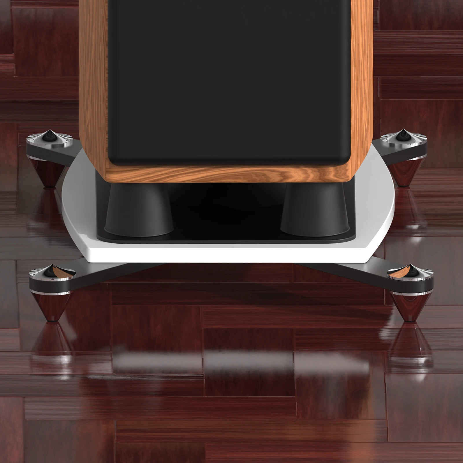 Hi-End 2/4PCS SP1500 Gecombineerd Type Luidspreker Stand Voet Subwoofer Schokbestendig Spike Beugel Luidspreker Spike schokdemper Stud Trip