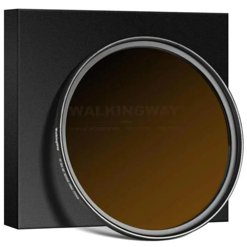 Walking Way ND1000 Filter 10 Stops Camera Lens Neutral Density Filters Coating Ultra-Slim HD Lens Filter for Long Exposure