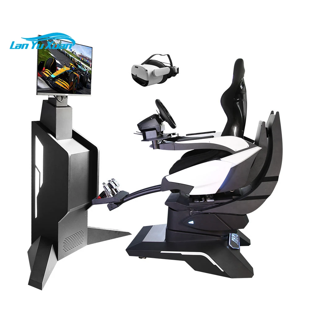 YHY volante interamente in lega di alluminio schermo da 32 pollici 3 Dof Motion 4D Car Gaming Racing VR Set AR/VR Entertainment