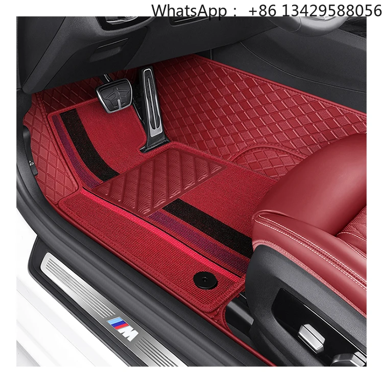 

2022 Waterproof 5D Custom Mat Leather Design Car Floor Mats for Camry Bmw Diamond Car Mats Wholesale