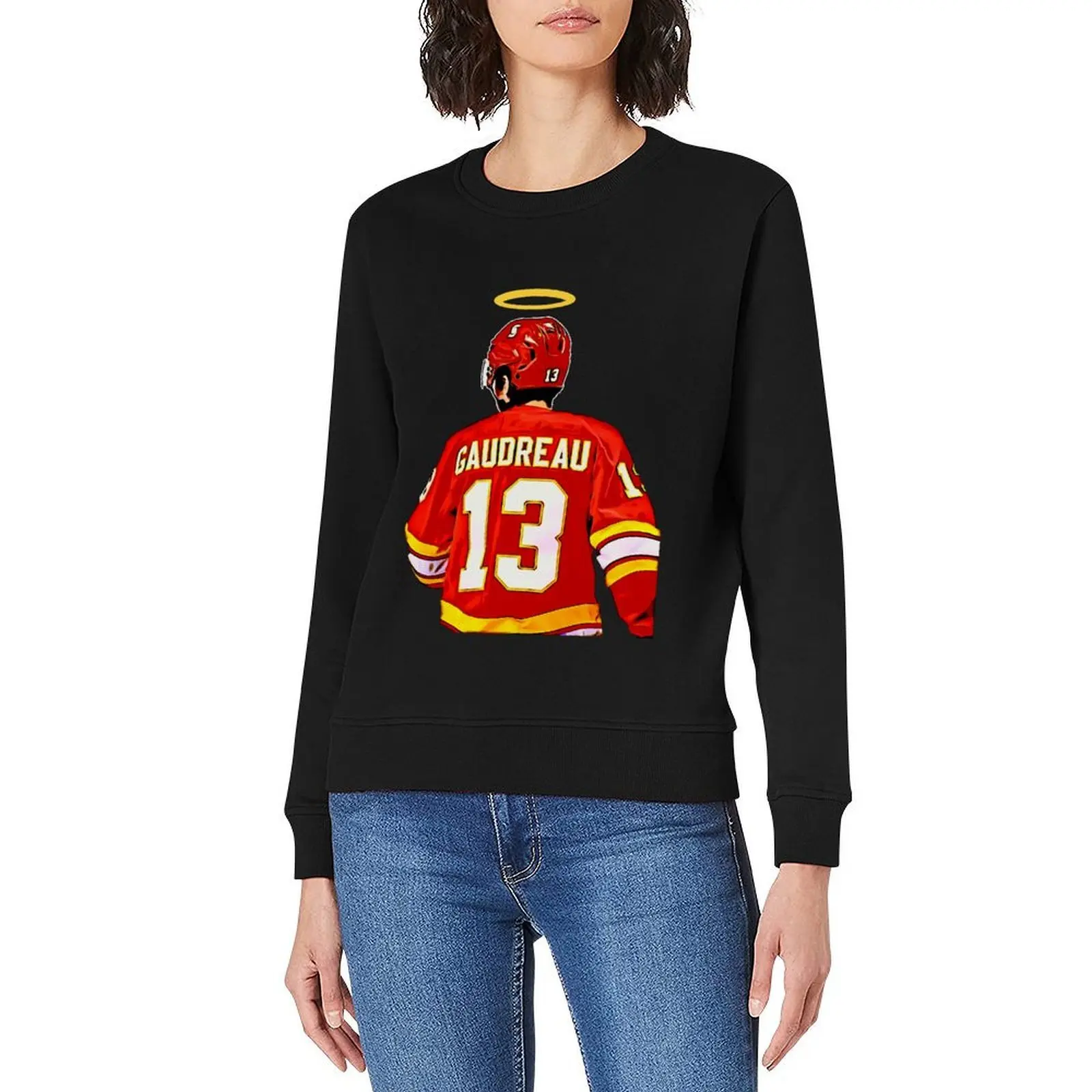 Johnny Gaudreau 13 Pullover men's autumn clothes men's winter sweater men's coat men clothing hooded sweatshirt for men