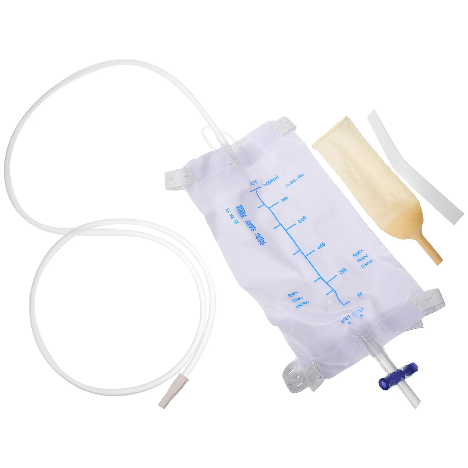 Urinary Sleeve Drainage Bag Long Catheter Cathether Emulsion Patient Postoperation