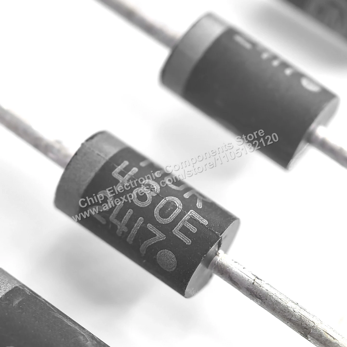 （5PCS）Original IC MUR480ERLG MUR480E, SWITCHMODE power rectifier fast recovery diode, DO-201AD package