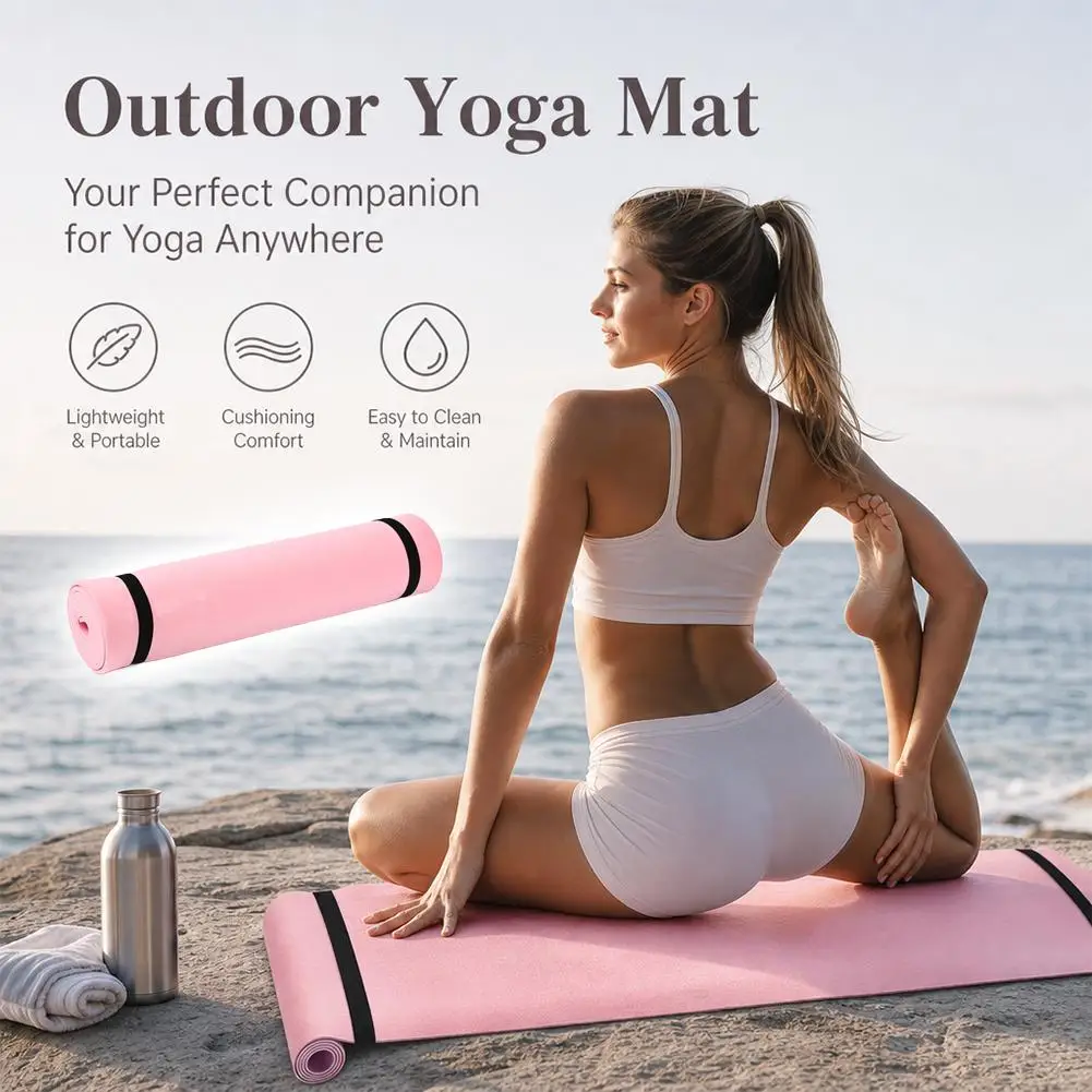 Yoga Mat Nonslip Exercise Fitness Pilates Mat Exercise Body Building Blanket For Exercise Yoga And Pilates Gymnastics Mat