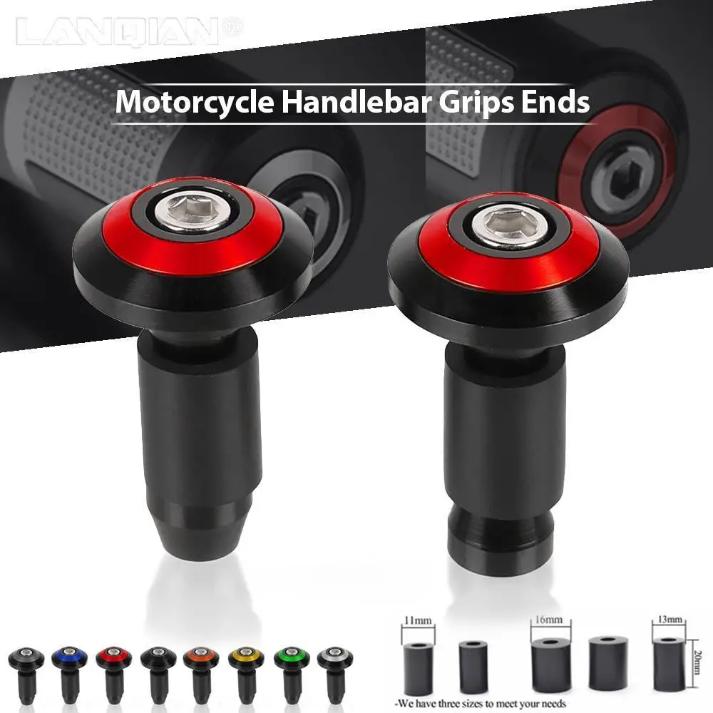 

For Honda Motorcycle Handle Bar End Cap Anti Vibration Silder Plug CRF1100L CRF1000L AFRICATWIN CBF1000 A CB599 CB600F Hornet