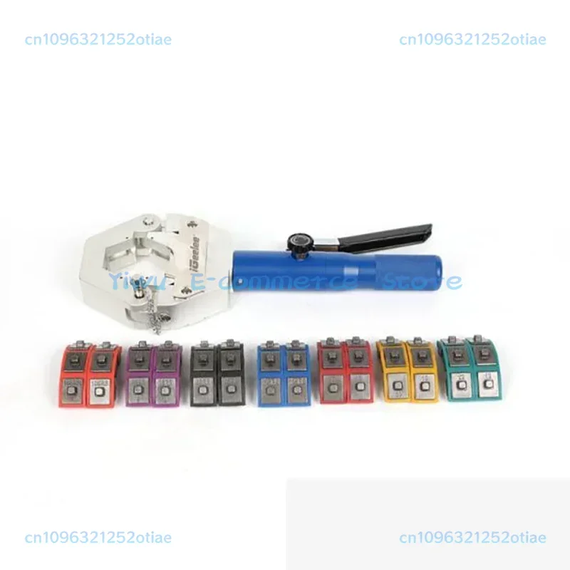 Portable Car Air-Conditioning Pipe Pressing Machine Manual Hydraulic Hose Repairing Air-Conditioning Pipe Crimping Tool