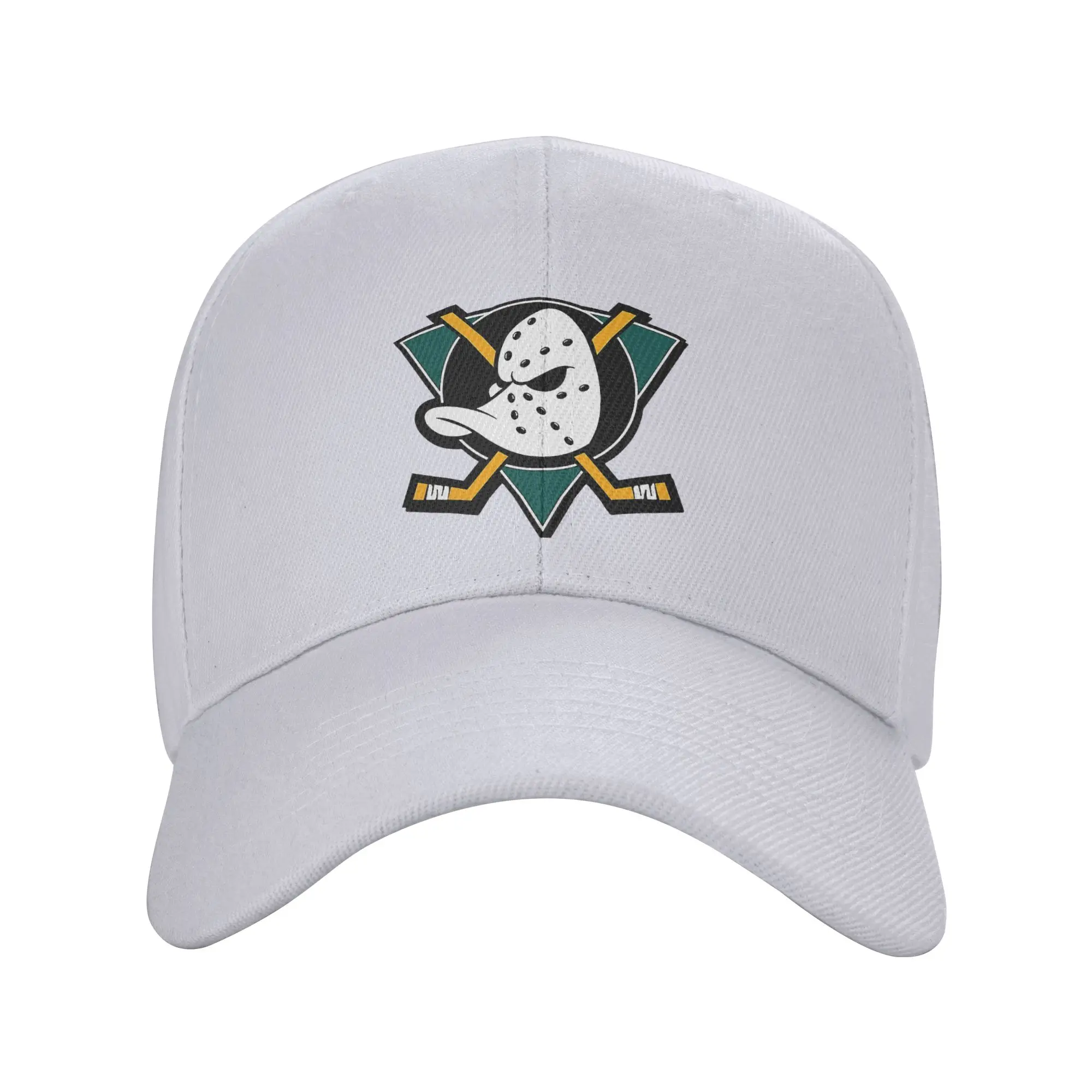 Fashion Funny Mighty Duck Outdoor Curved Brim Baseball Cap Instagram Style Black Cap