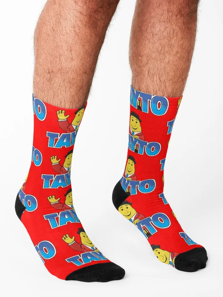 Tayto Crisps Wave Socks shoes Stockings man funny gifts cotton Men's Socks Women's