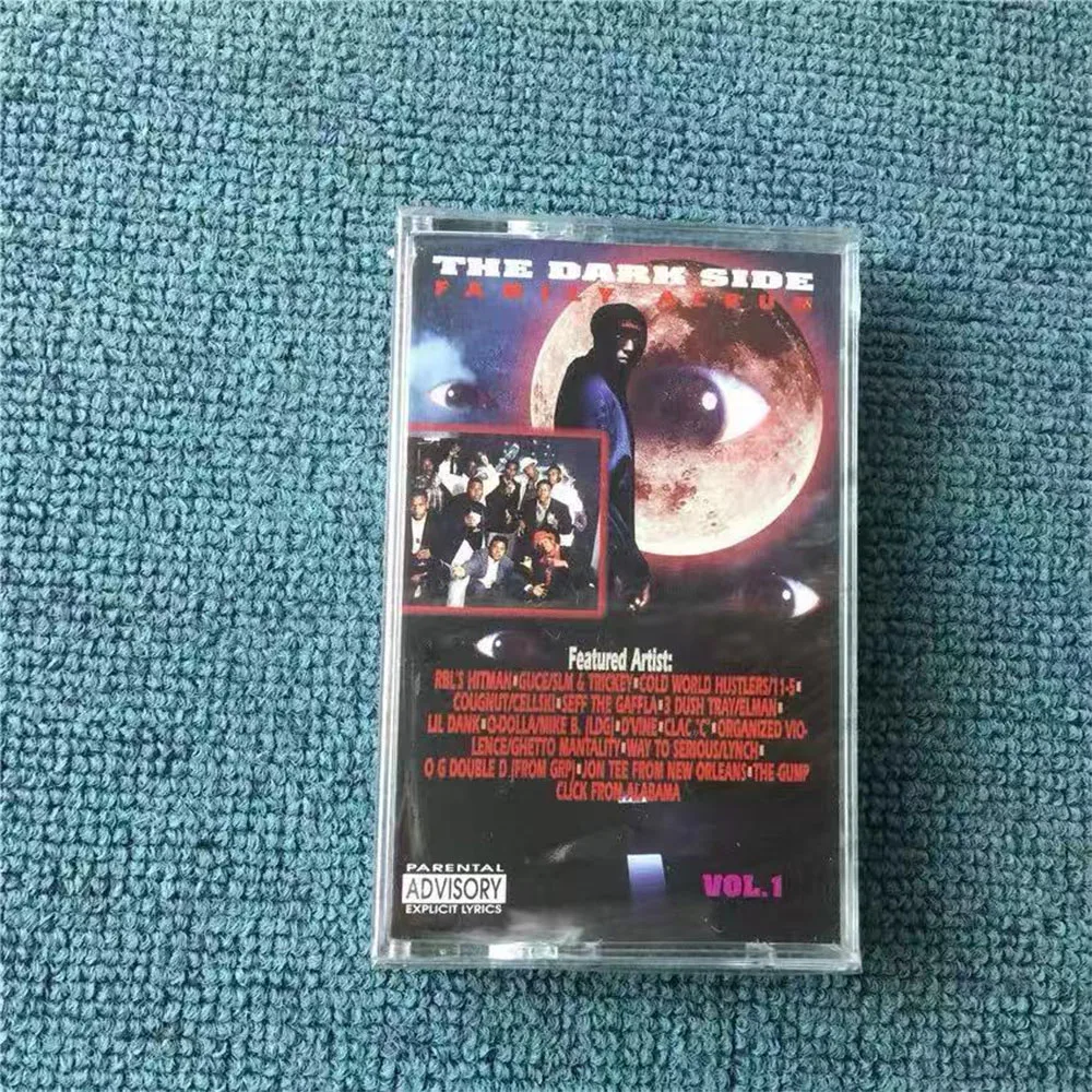 

Magnetic Tape 'The Dark Side Family Album Vol. 1' Is A Bay Area Rap Compilation, Featuring Many Legendary Bay Area Rap Artists.