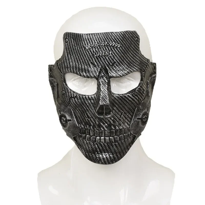 New Death Stranded Mask Halloween Latex Half Face Die-Hardman Mask Mask Funny Party Ball Garment Props