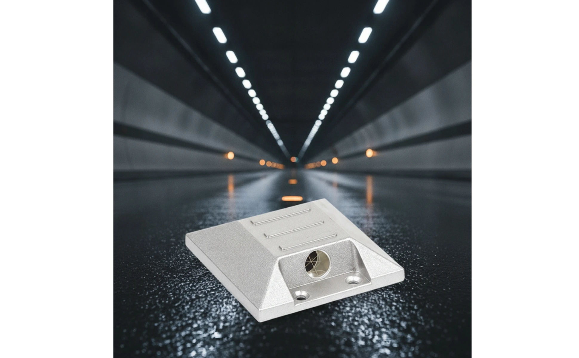 Road Survey Prism Compatible Total Station Prism Surveying Equipment Rugged Safeguarding for Surveyors