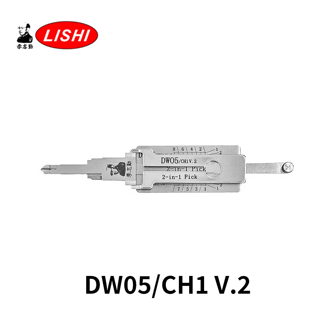 lishi 2 in 1 tool DW05/CH1 V.2