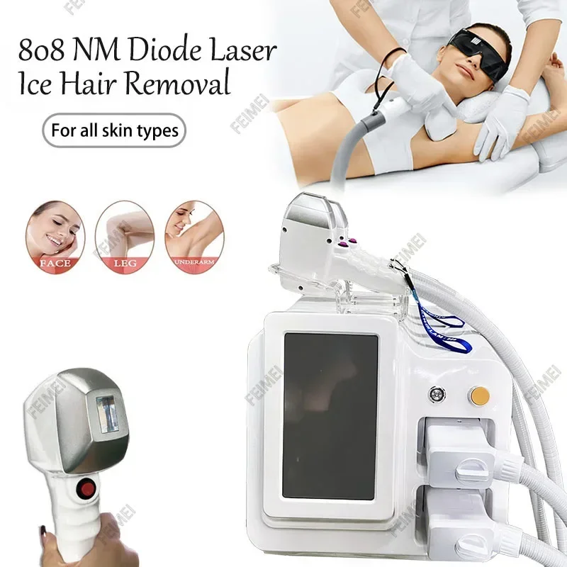 Best 3500W 3 Wavelength 808nm diode laser hair removal machine Germany bar 808nm diode hair removal laser beauty machine