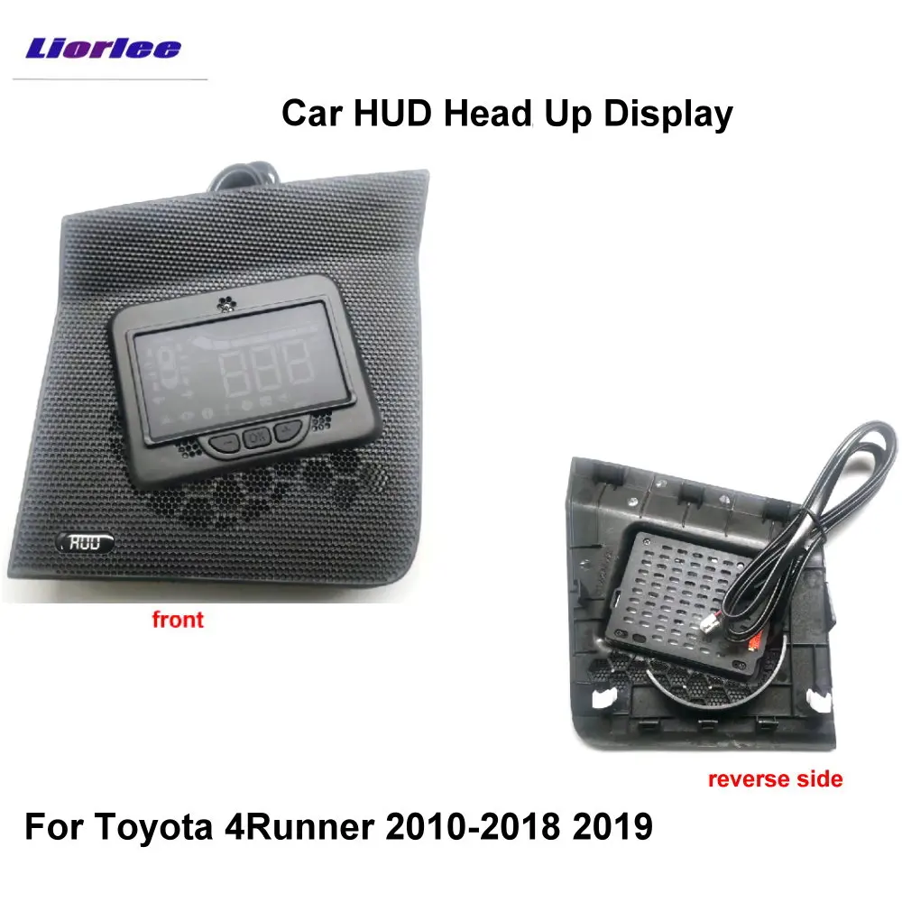 

For Toyota 4Runner 2010-2018 2019 Car HUD Head Up Display Speedometer Safe Driving Screen Airborne Computer Windshield Projector